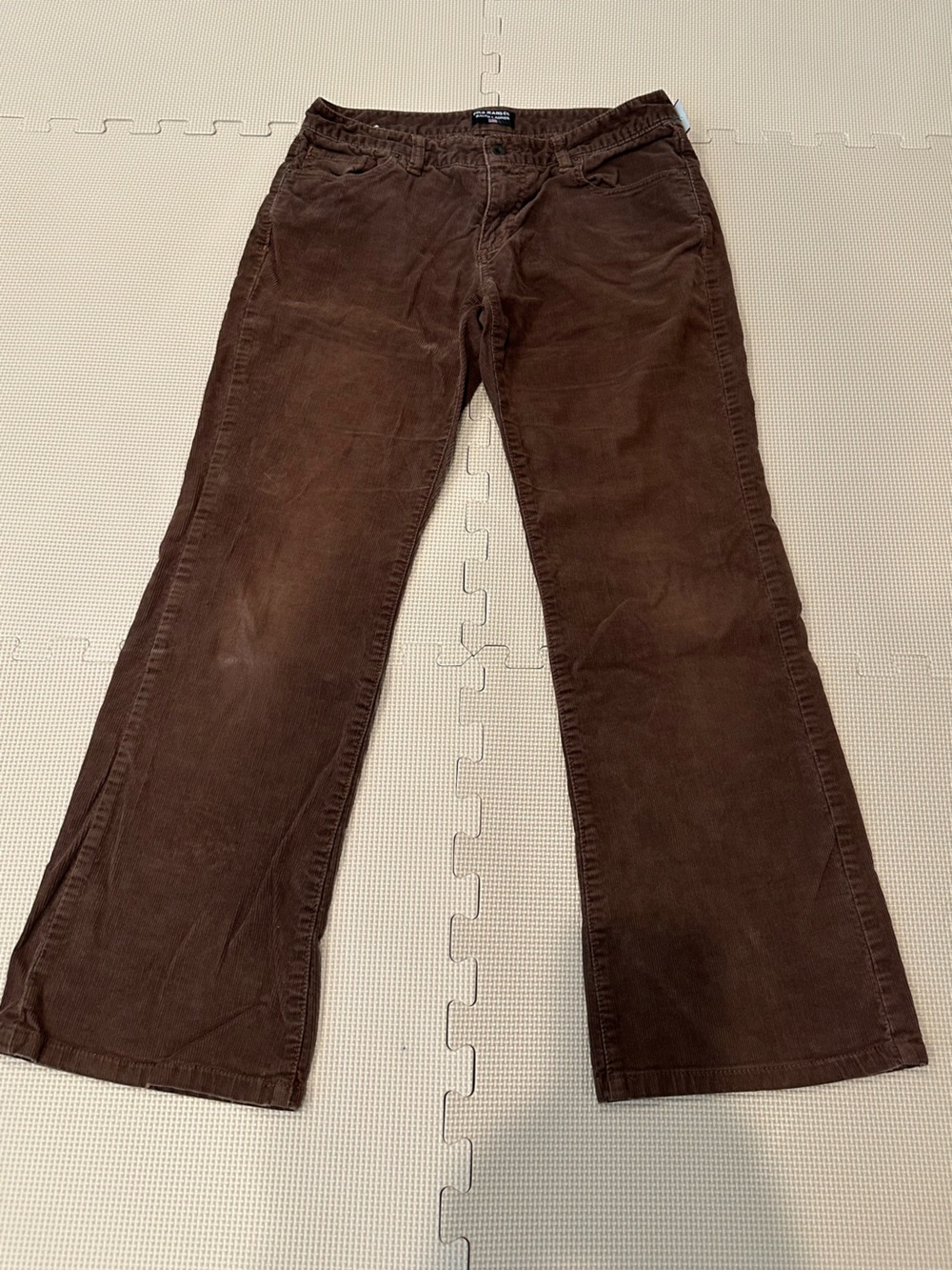 Polo Jeans Co Ralph Lauren Y2K Brown Corduroy Flare Pants Women’s 8x30